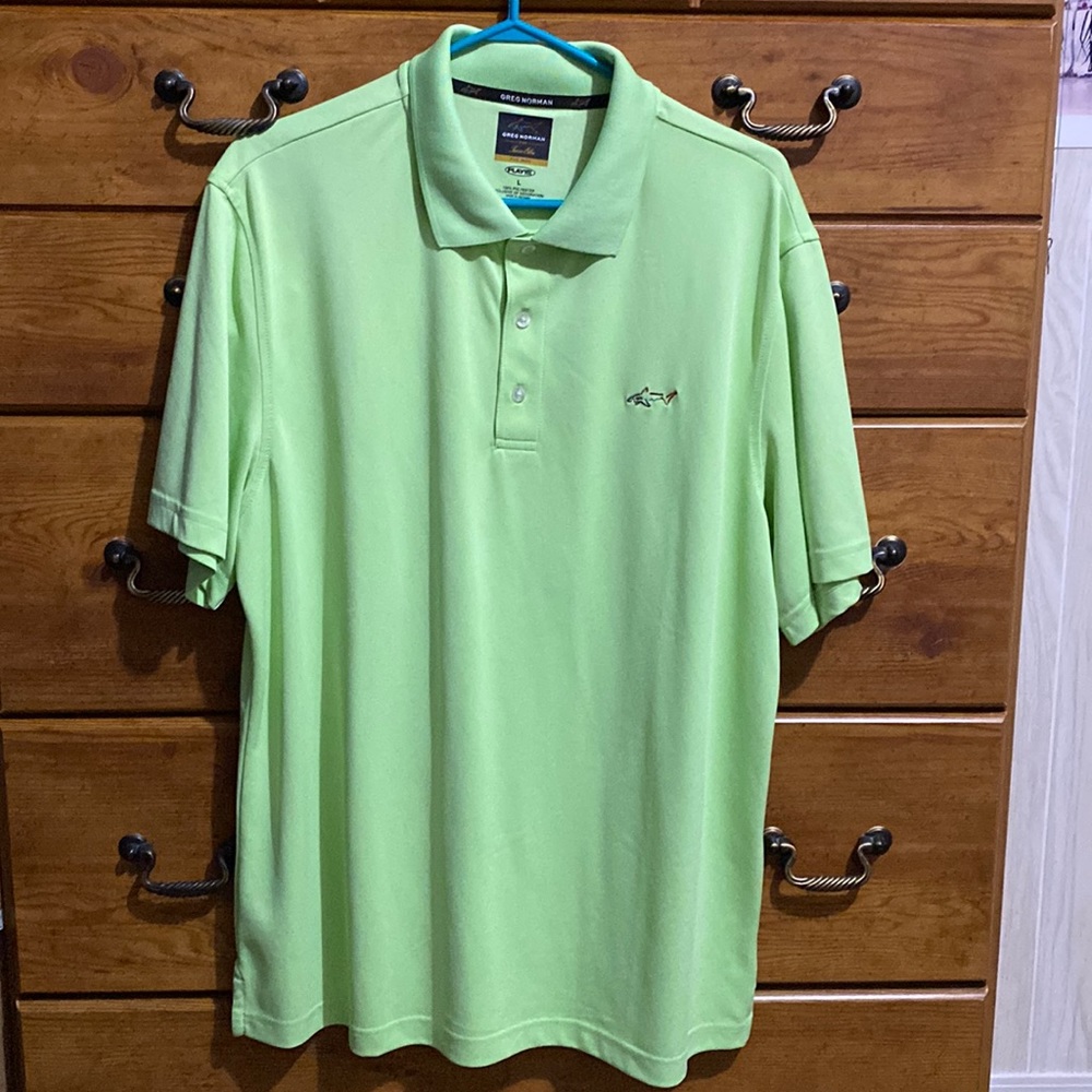 Greg Norman Golf Polo Shirt  Mens L Large